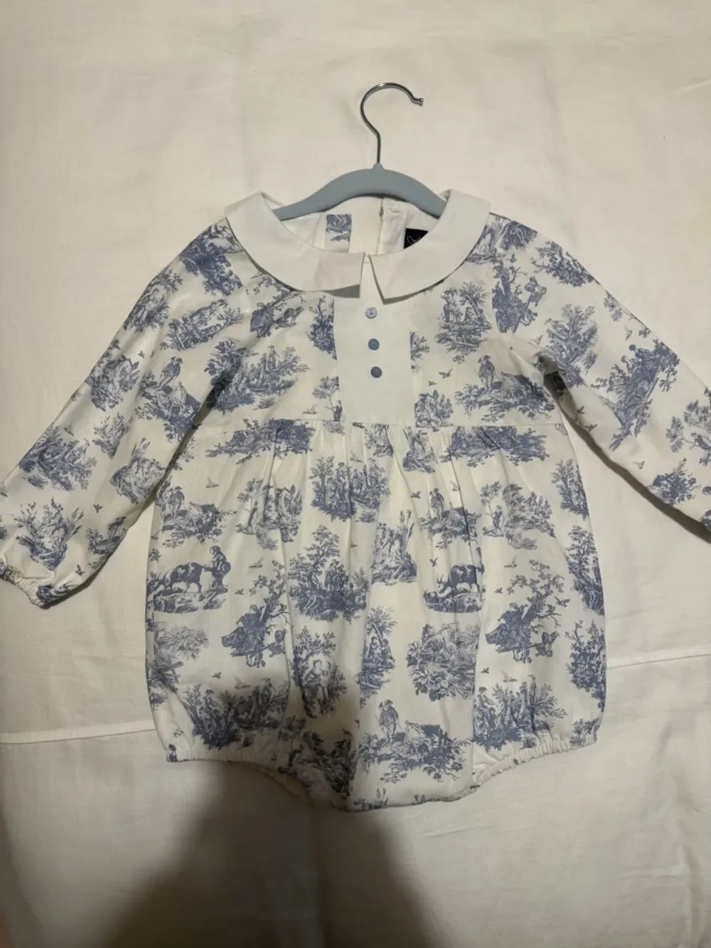 Maison Marelle Boys Toile Long Sleeve Bubble